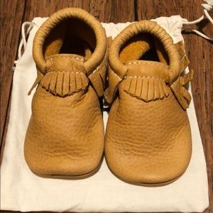 Freshly Picked Mocs in Beehive State color